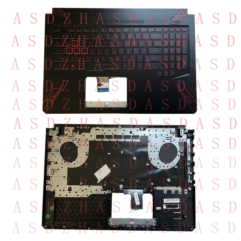 Gaming Keyboard Asus - Nuevo teclado retroiluminado rojo con reposamanos