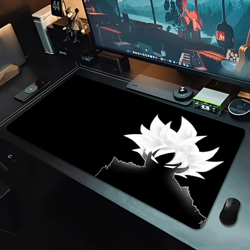 Gaming Keyboard Tactile - Alfombrilla de Ratón DBZ Black Anime