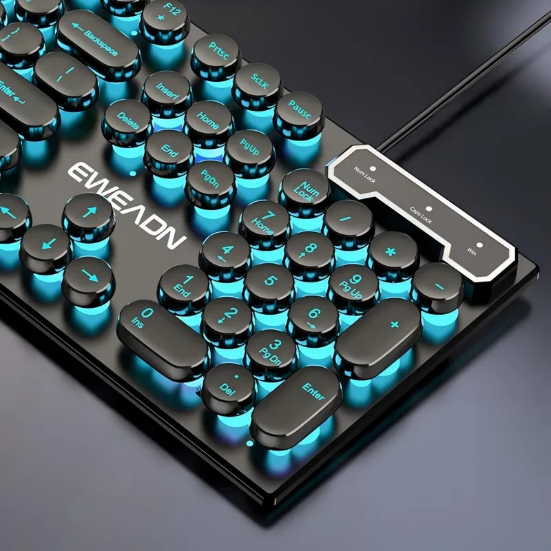 Gaming Keyboard And Mouse Combo Wireless - Conjunto de Teclado y Ratón Mecánico