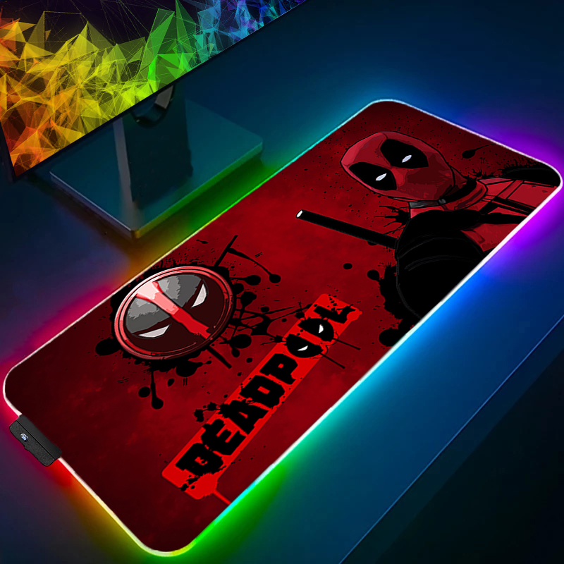 Gaming Keyboard No Rgb - Alfombrilla de ratón LED para videojuegos,
