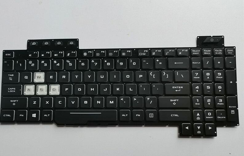 Gaming Keyboard Asus - Teclado retroiluminado blanco para ASUS TUF