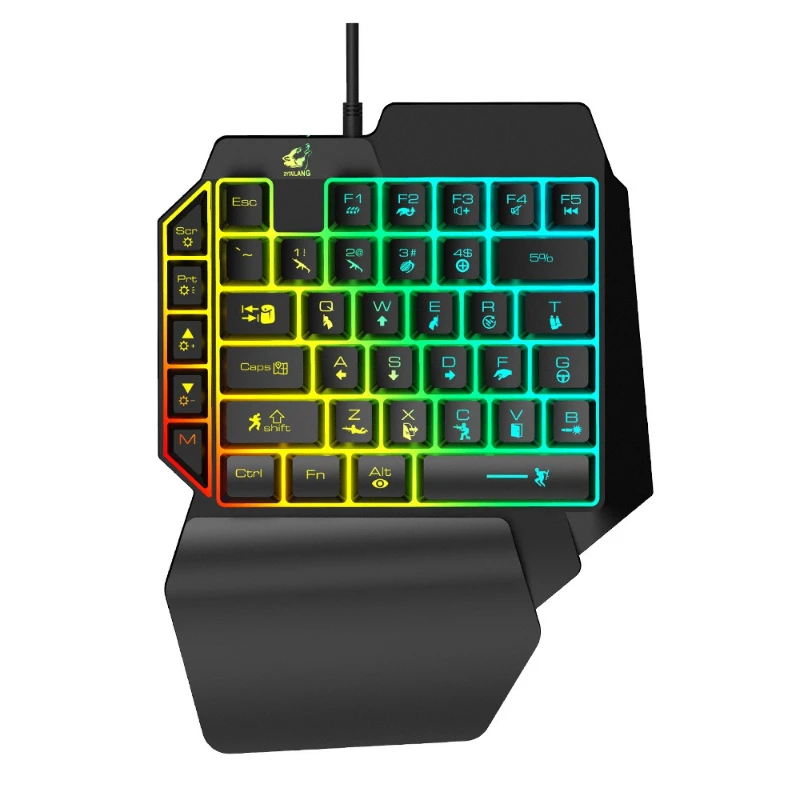 Keyboard Gaming Amazon - Teclado K15 de una sola mano