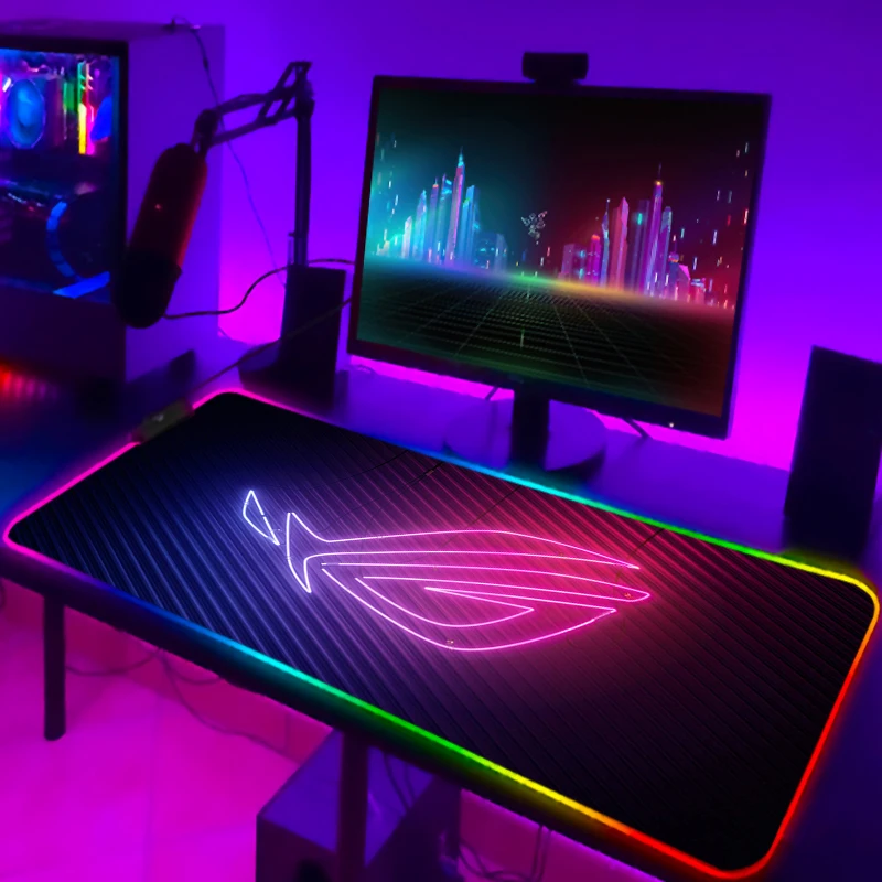Gaming Keyboard No Rgb - Alfombrilla de ratón RGB Cool ROG,