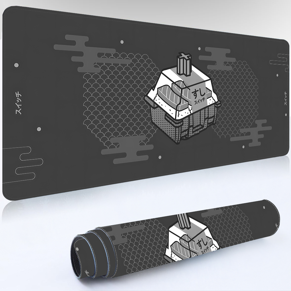 Gaming Keyboard Mouse Combo - Alfombrillas para ratón Switch Kawaii, alfombrilla