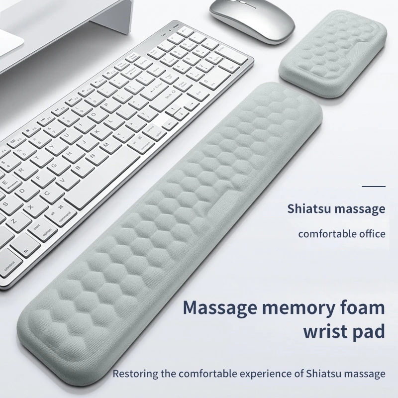 Gaming Keyboard Ergonomic - Reposamuñecas ergonómico para teclado de escritorio