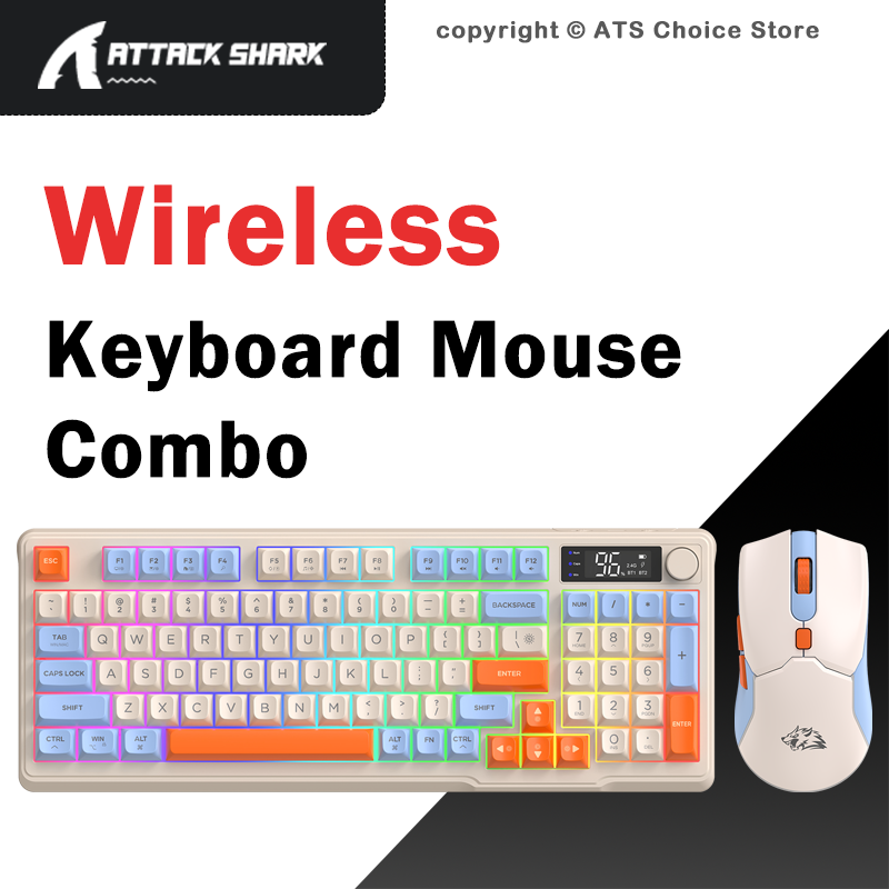 Gaming Keyboard And Mouse Combo Wireless - Combo de Teclado y Ratón Inalámbrico