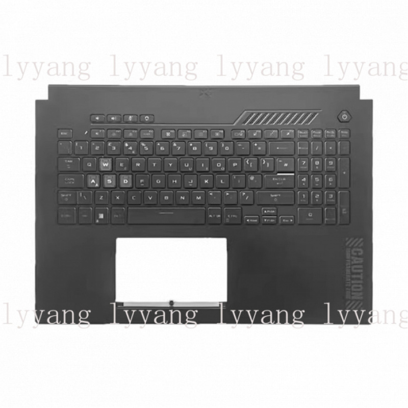 Gaming Keyboard Asus - Nuevo Reposamanos Superior con Teclado Retroiluminado