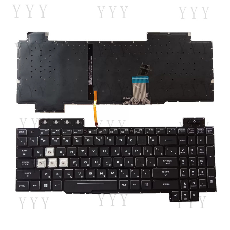 Gaming Keyboard Asus - Teclado Retroiluminado Y+ para Asus TUF