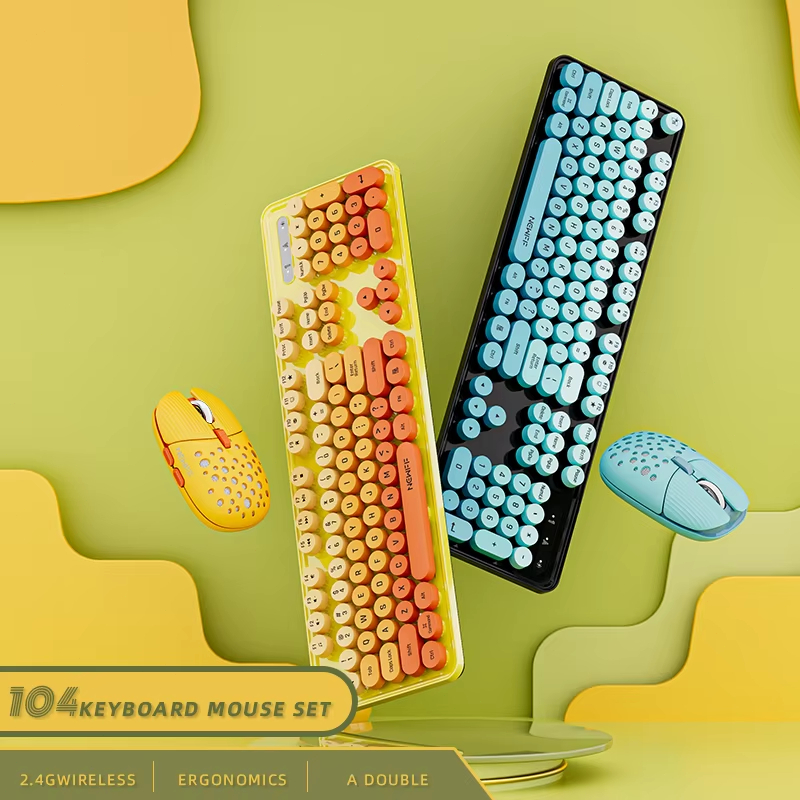 Gaming Keyboard And Mouse Combo Wireless - Combo de Teclado y Ratón Inalámbrico