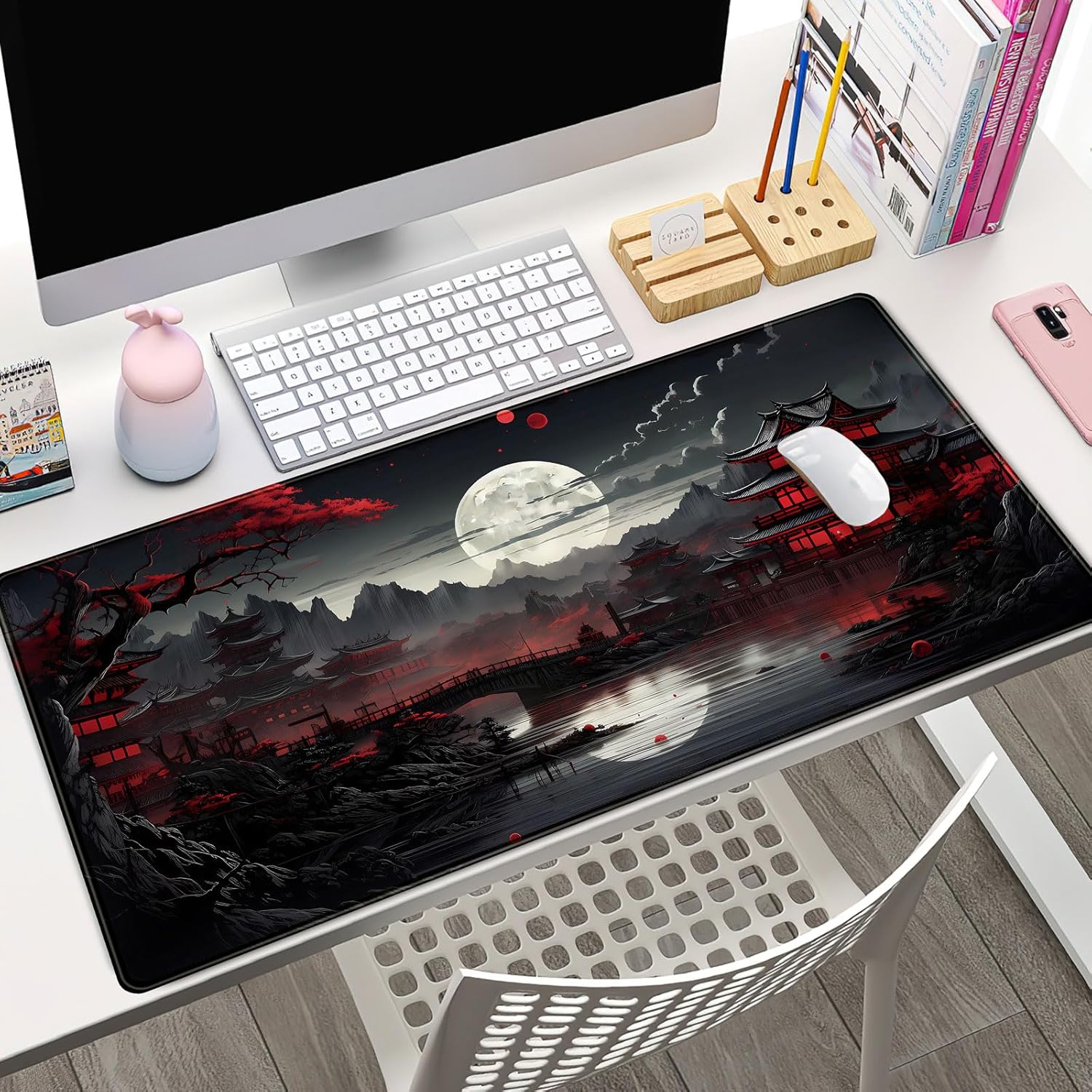 Alfombrilla de escritorio japo - Gaming Keyboard Mouse reseña y precio