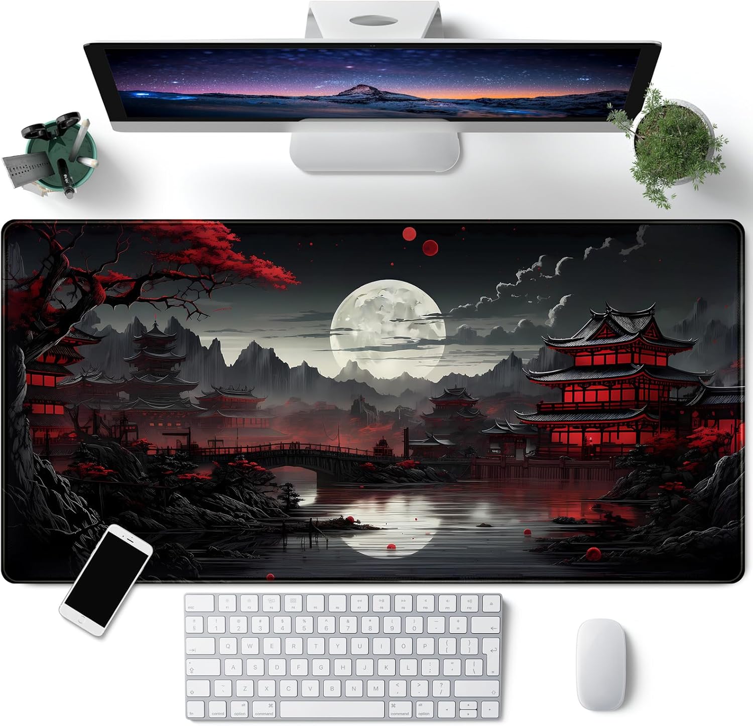 Alfombrilla de escritorio japo - Gaming Keyboard Mouse reseña y precio