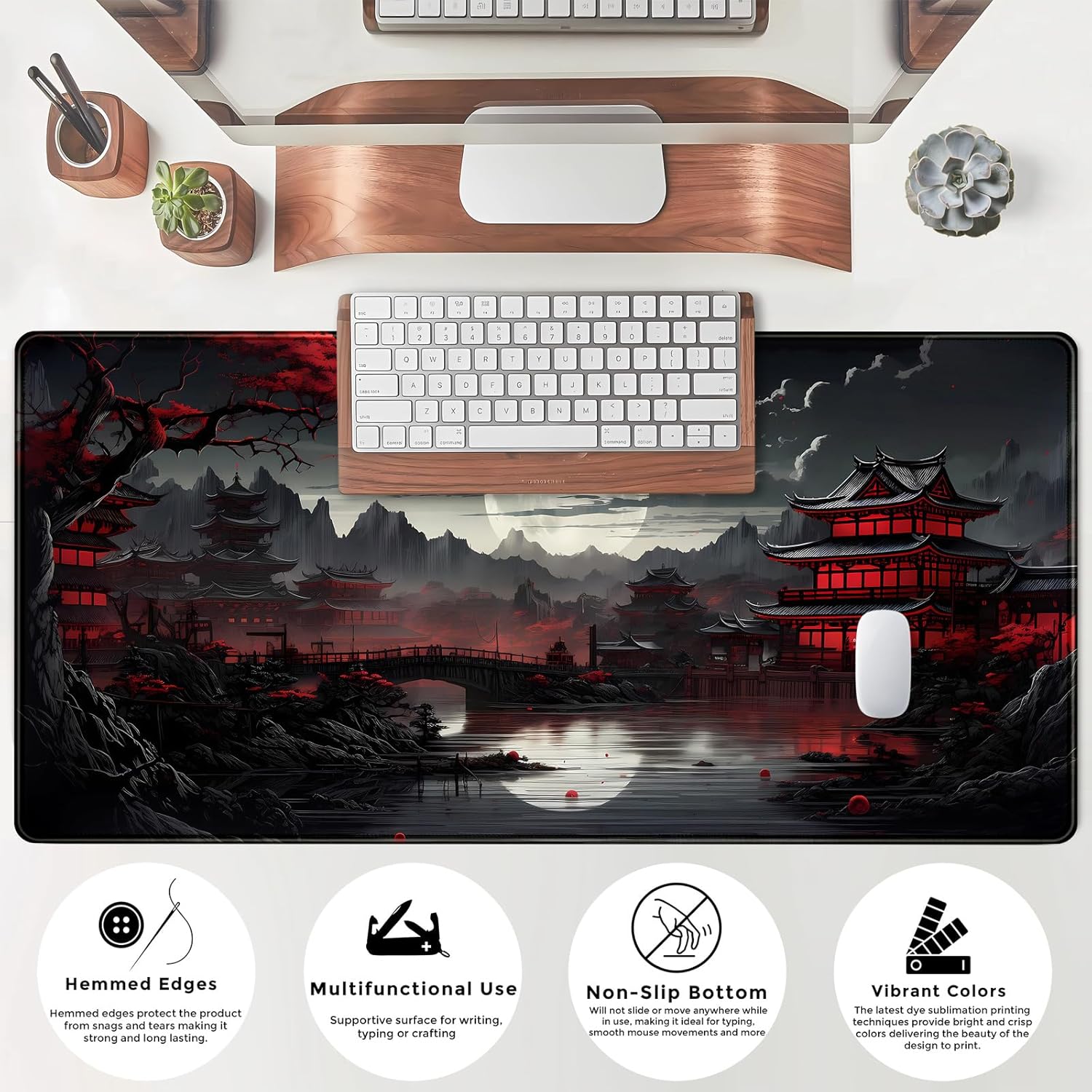 Alfombrilla de escritorio japo - Gaming Keyboard Mouse reseña y precio