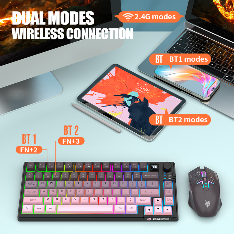Combo de teclado y ratón inalá - Gaming Keyboard And Mouse Combo Wireless reseña y precio