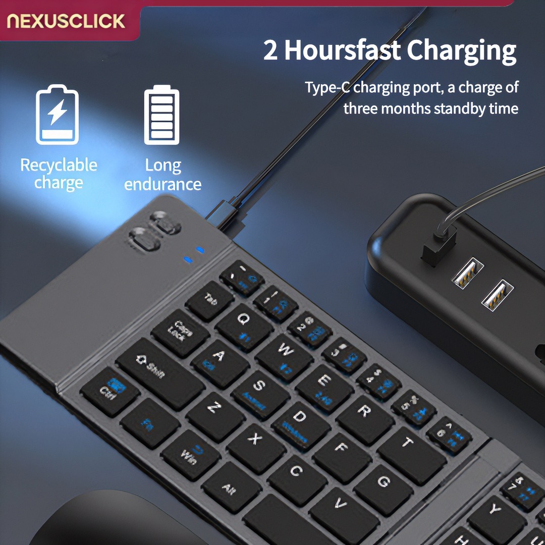 NexusClick Nuevo Mini Teclado  - Gaming Keyboard And Mouse Combo Wireless reseña y precio