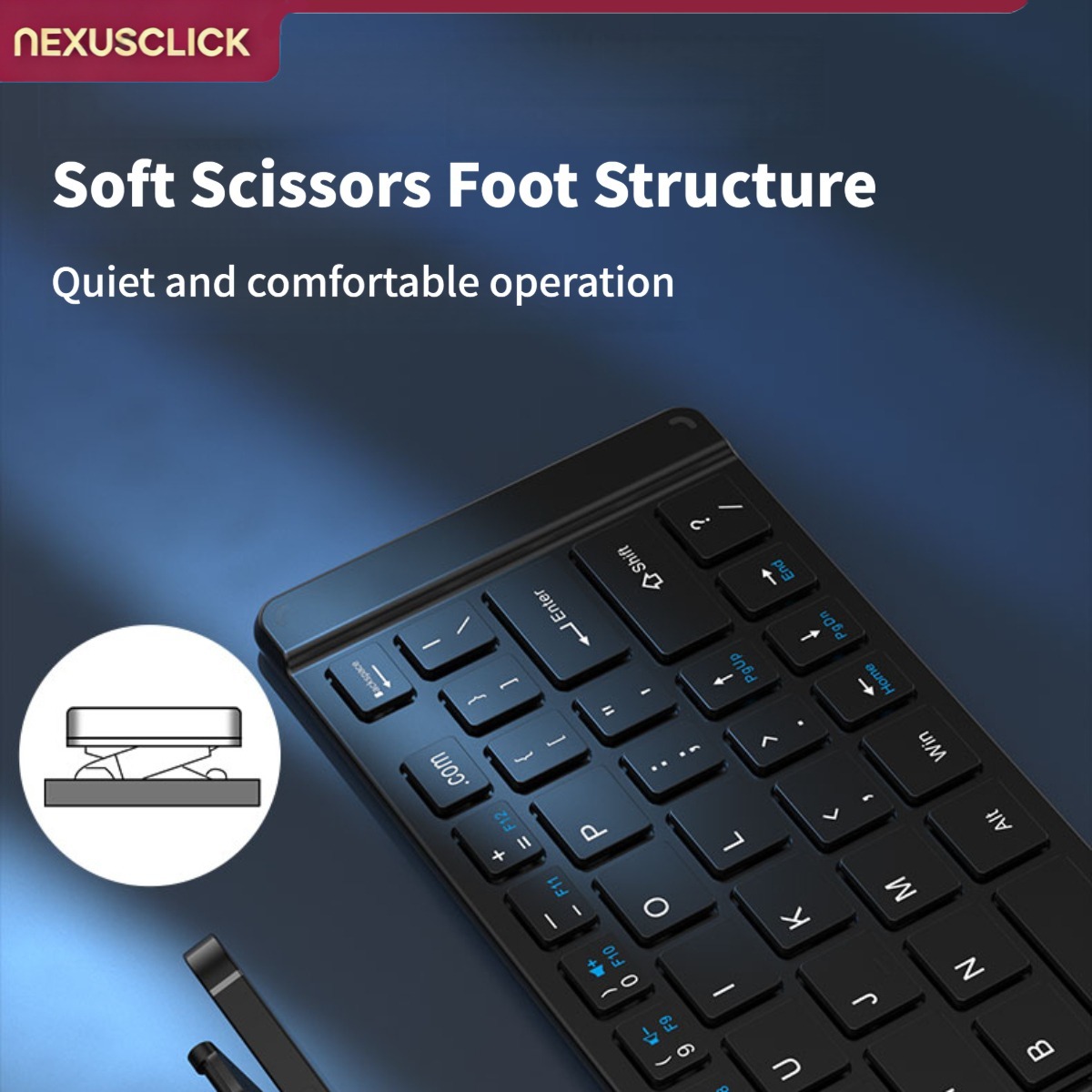 NexusClick Nuevo Mini Teclado  - Gaming Keyboard And Mouse Combo Wireless reseña y precio