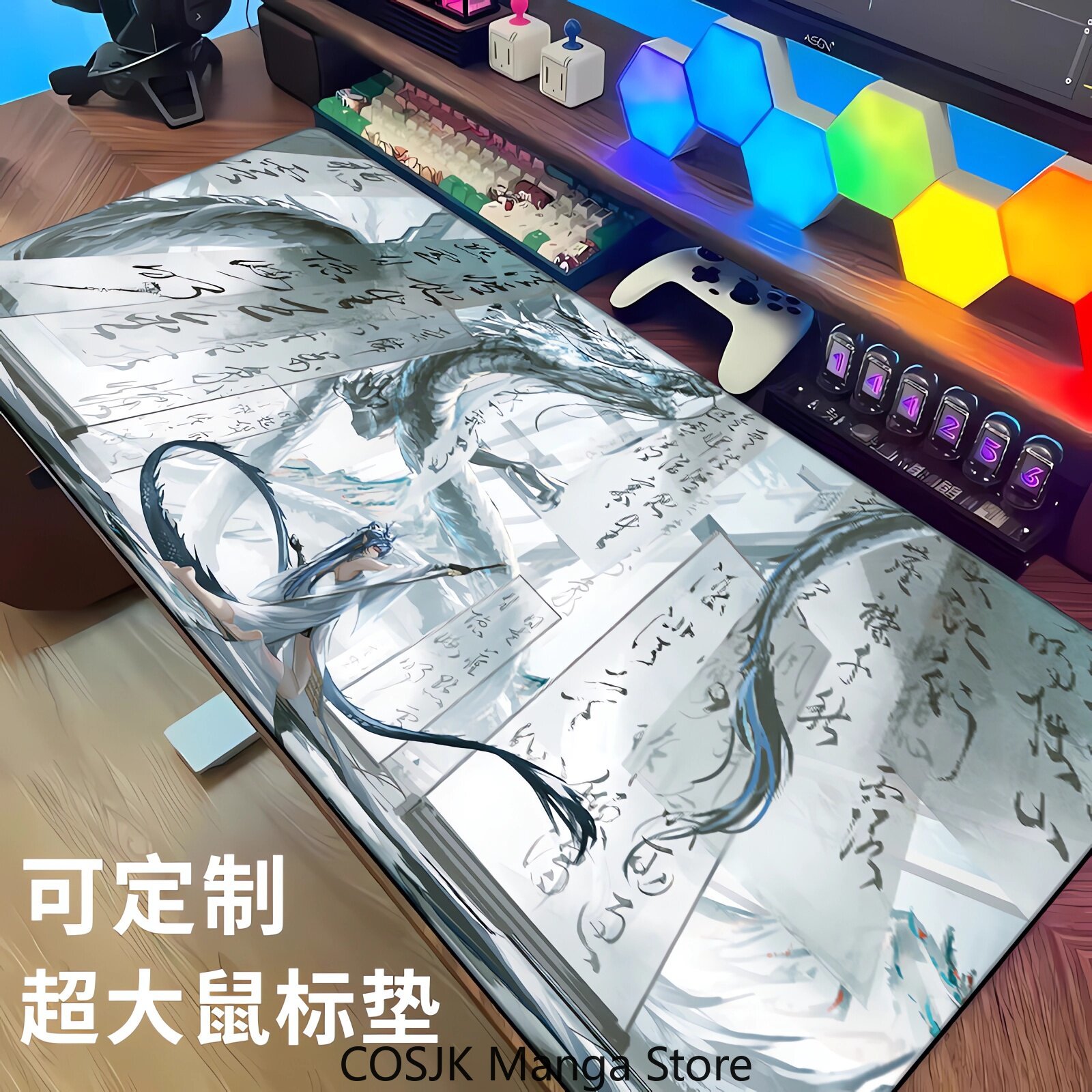 Alfombrilla de ratón extragran - Gaming Keyboard Mouse reseña y precio