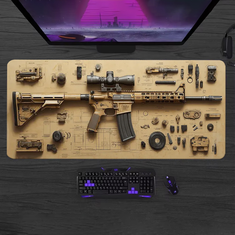 Alfombrilla de Ratón para Jueg - Gaming Keyboard Mouse reseña y precio