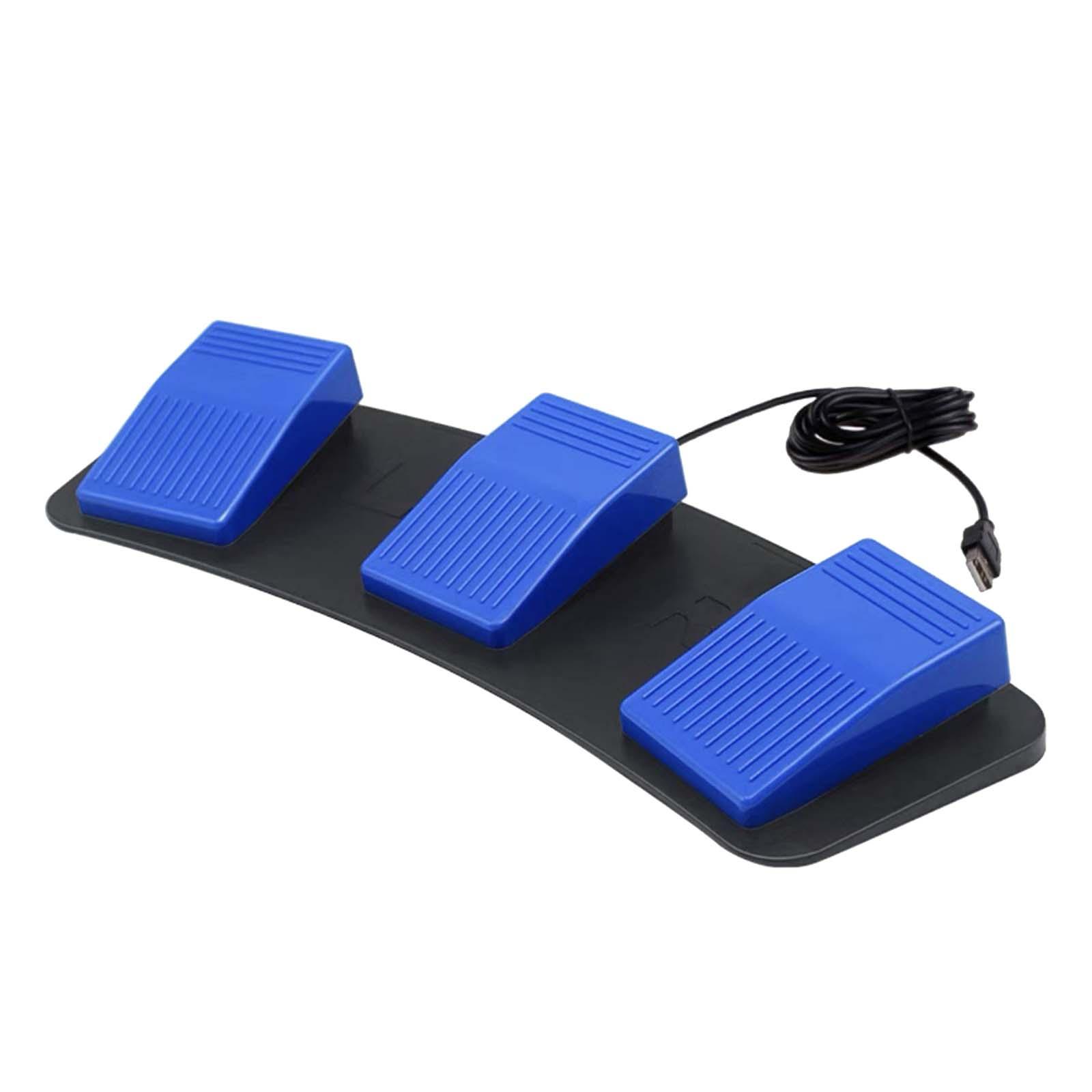 Pedales de pedal triple USB pr - Gaming Keyboard Test reseña y precio
