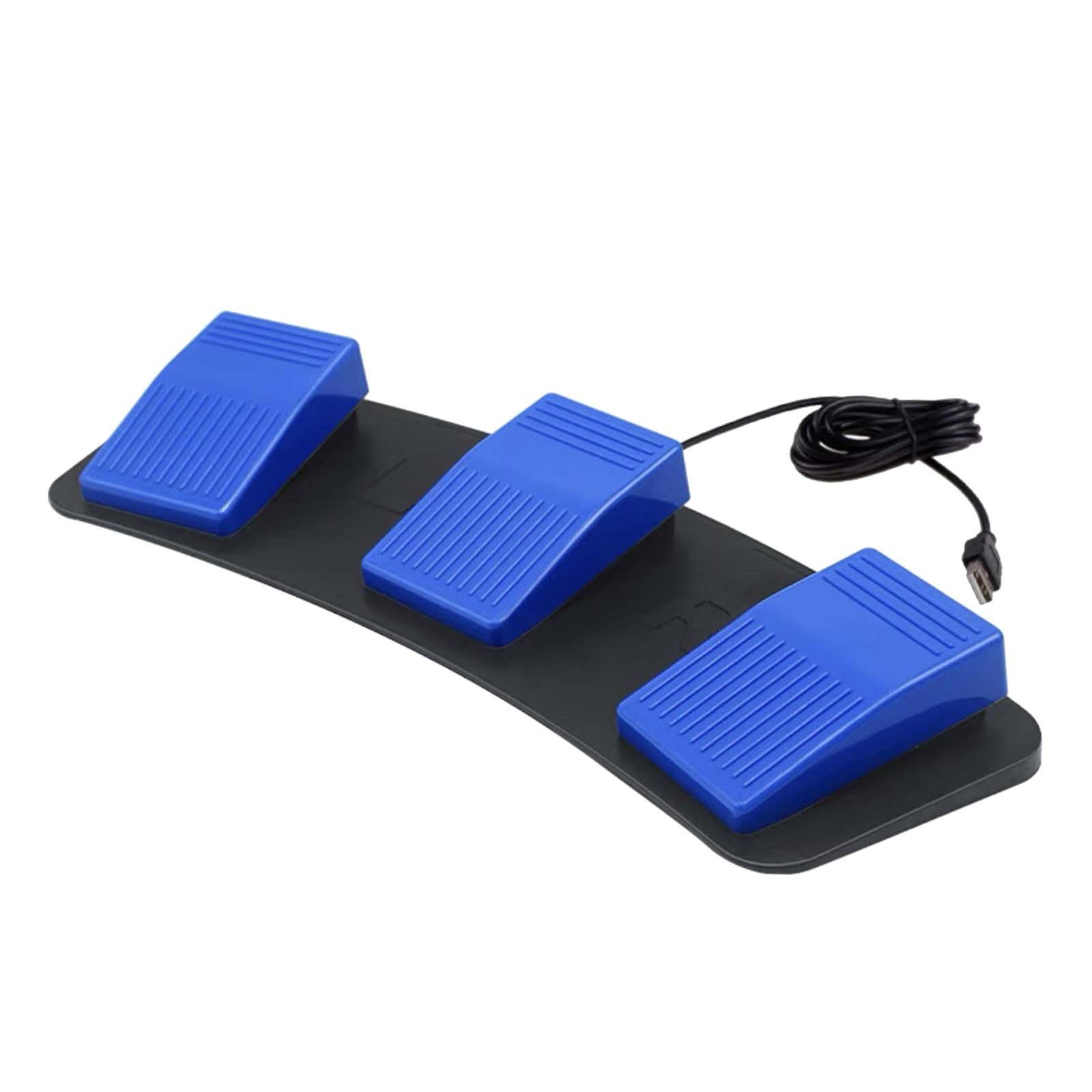 Pedales de pedal triple USB pr - Gaming Keyboard Test reseña y precio