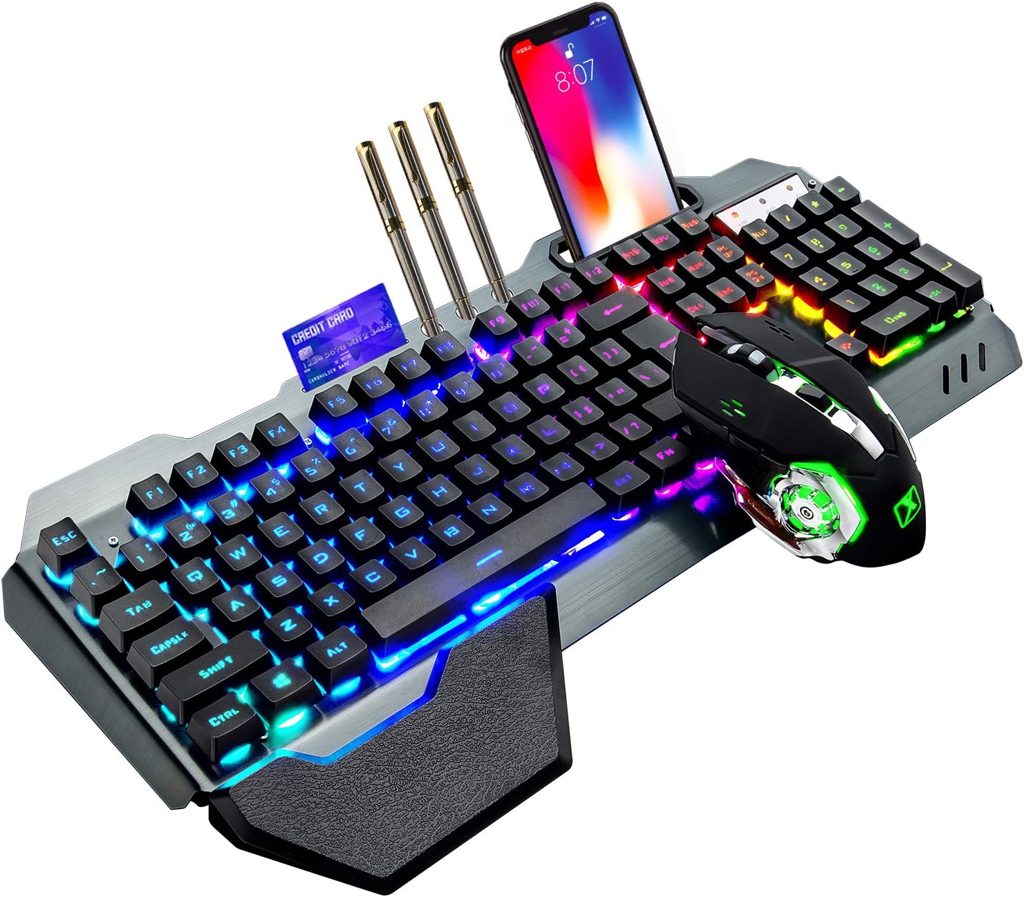 Combo de teclado y ratón inalá - Gaming Keyboard And Mouse Combo Wireless reseña y precio