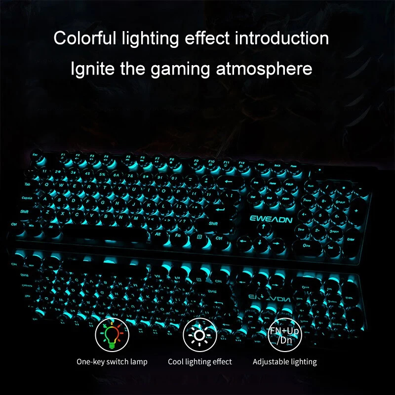 Conjunto de Teclado y Ratón Me - Gaming Keyboard And Mouse Combo Wireless reseña y precio