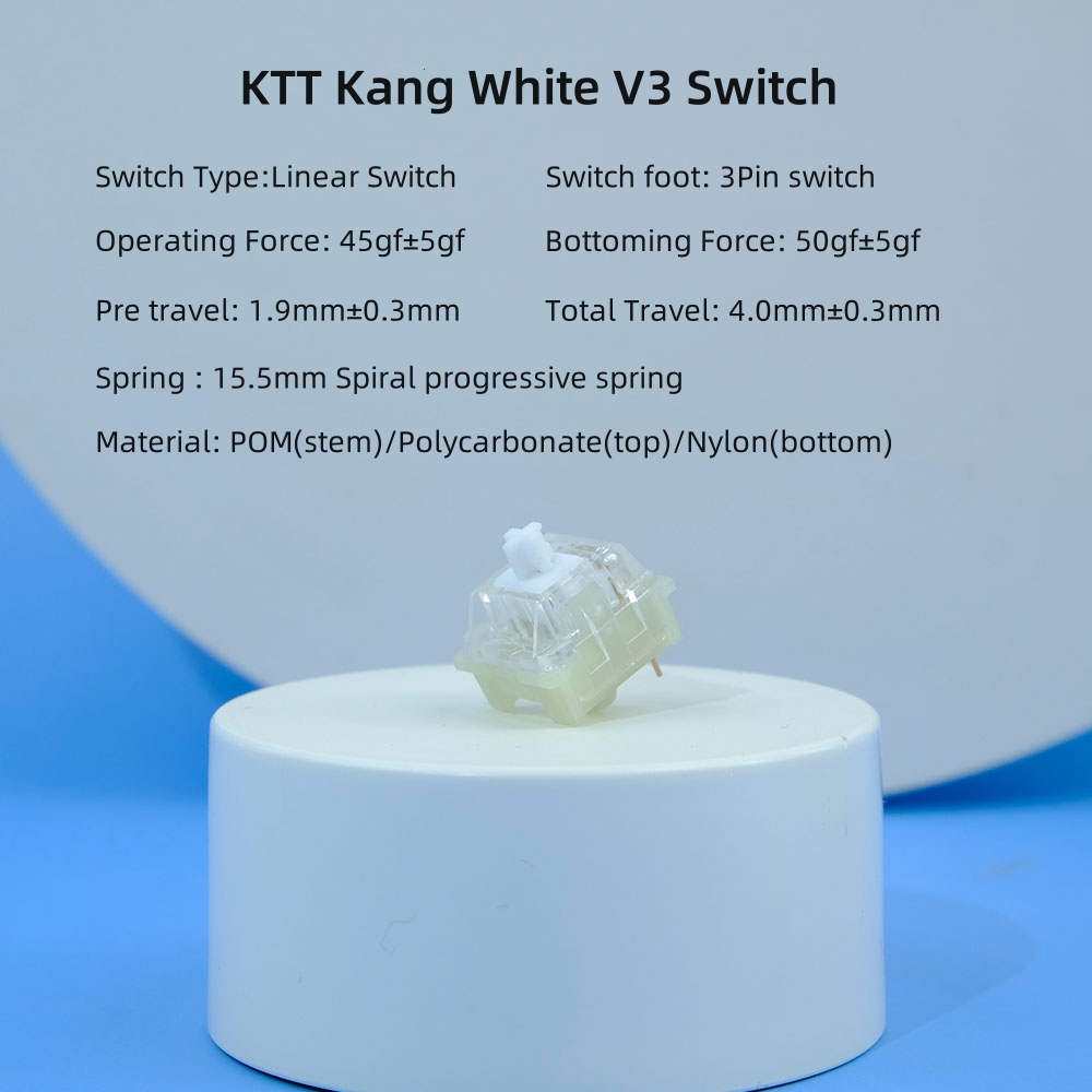 KTT Kang-interruptores de tecl - Gaming Keyboard No Rgb reseña y precio