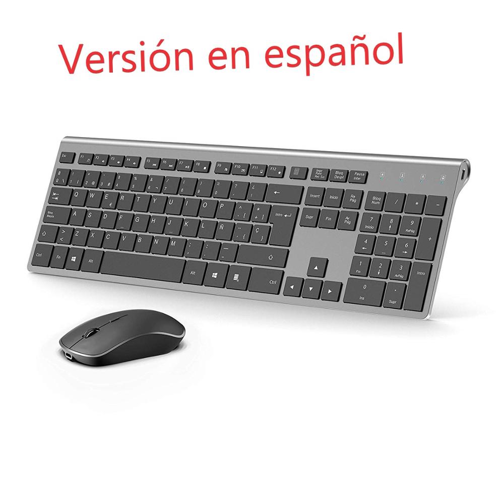 Teclado y Raton Inalámbrico Es - Gaming Keyboard And Mouse Combo Wireless reseña y precio