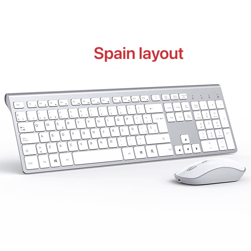 Teclado y Raton Inalámbrico Es - Gaming Keyboard And Mouse Combo Wireless reseña y precio