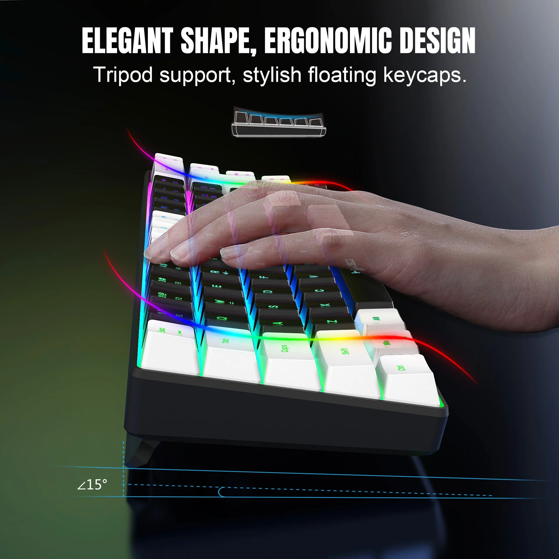 Combo de Teclado y Ratón con R - Gaming Keyboard Mouse Combo reseña y precio