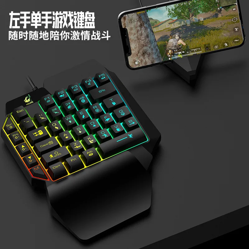 Teclado K15 de una sola mano G - Keyboard Gaming Amazon reseña y precio