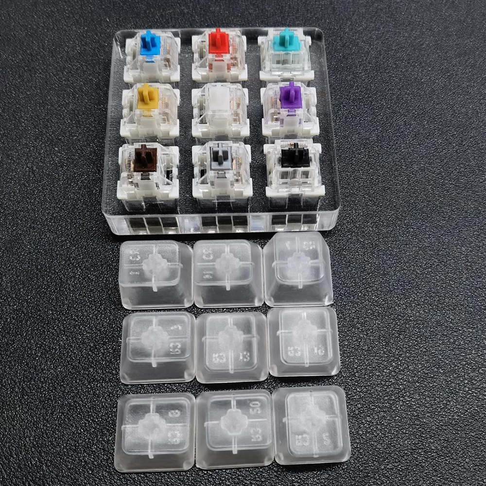 Probador de Interruptores Oute - Gaming Keyboard Blue Switches reseña y precio