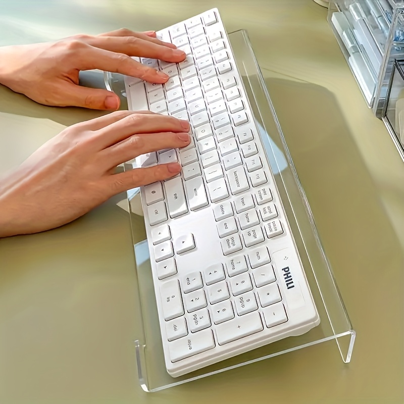 Soporte para teclado acrílico, - Gaming Keyboard Ergonomic reseña y precio