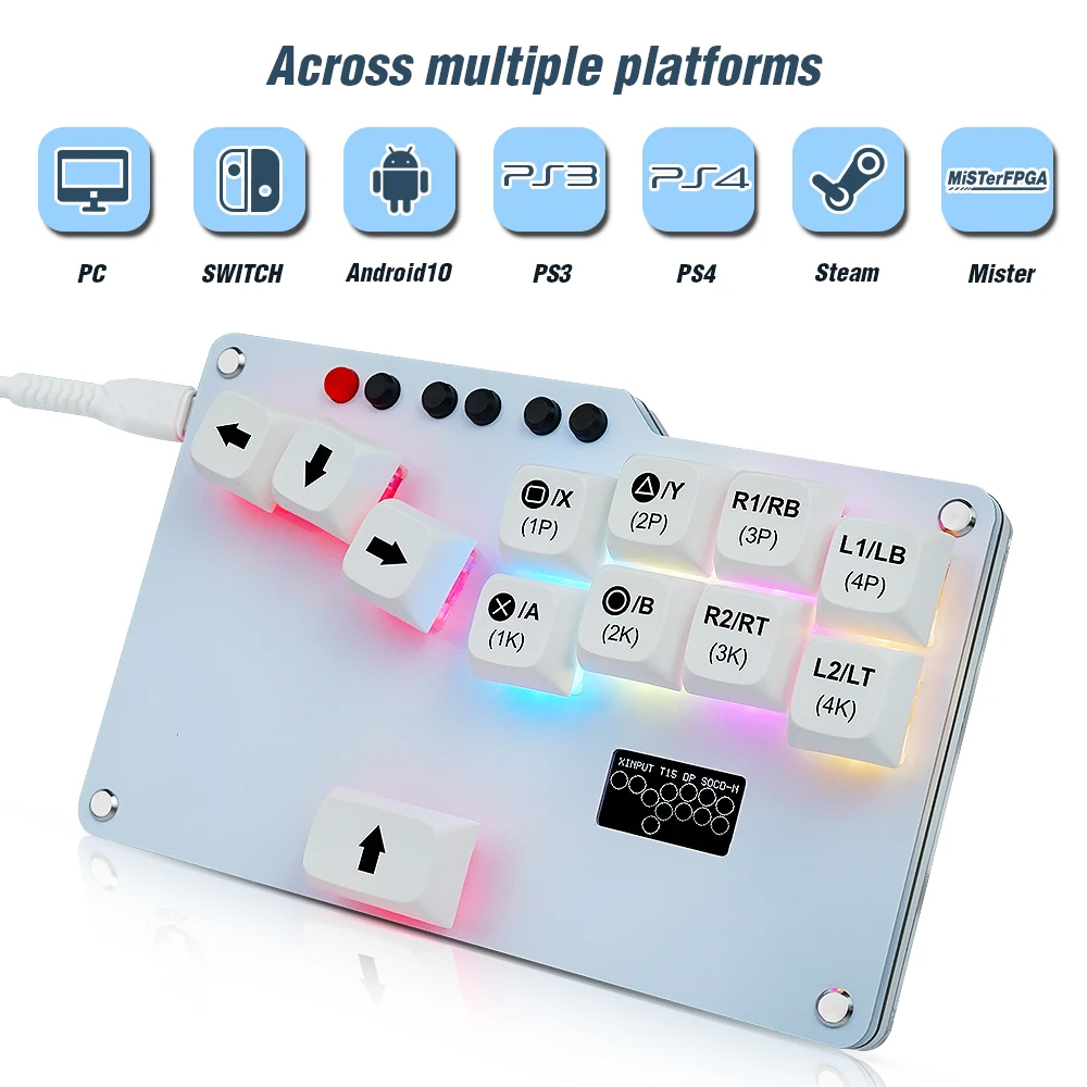 Hitbox Mini GP2040 CE teclado  - Gaming Keyboard No Rgb reseña y precio
