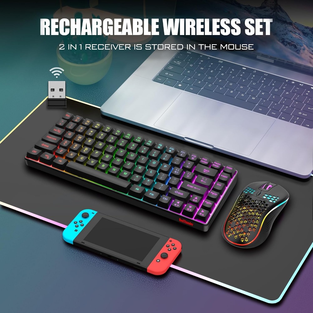 Combo de Teclado y Ratón Inalá - Gaming Keyboard And Mouse Combo Wireless reseña y precio