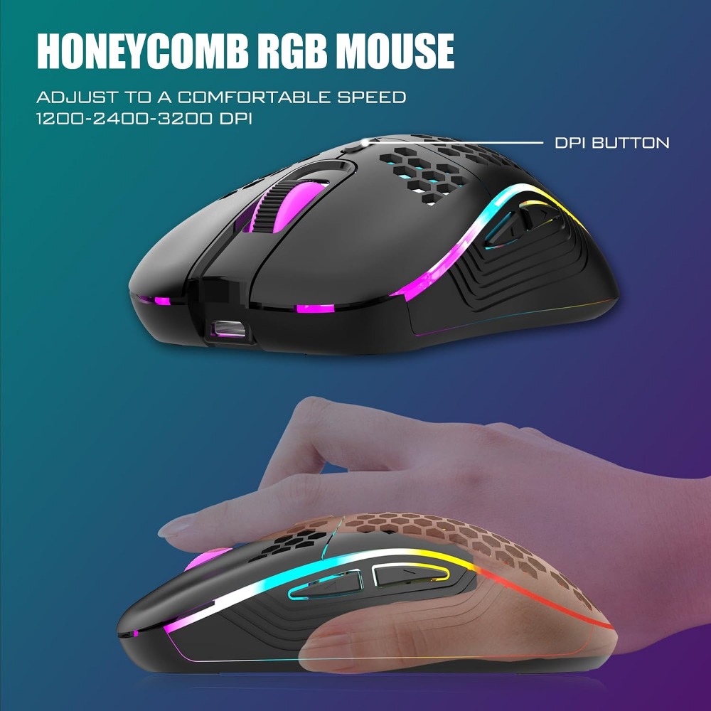 Combo de Teclado y Ratón Inalá - Gaming Keyboard And Mouse Combo Wireless reseña y precio