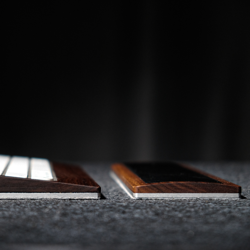 Woody-reposamanos de cuero de  - Gaming Keyboard Ergonomic reseña y precio