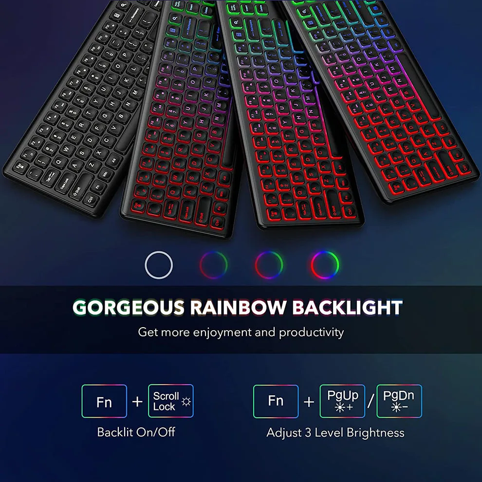Combo de teclado y ratón inalá - Gaming Keyboard And Mouse Combo Wireless reseña y precio