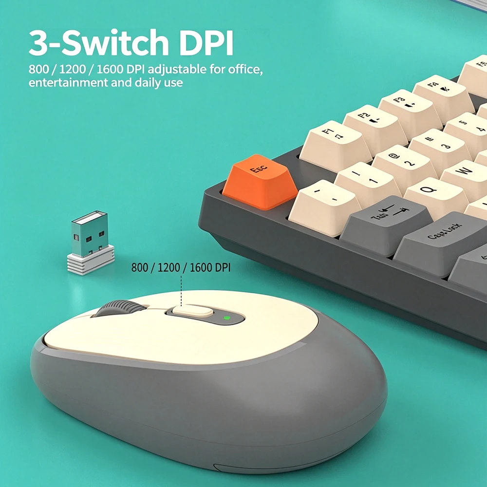 KEBIDUMEI-Juego combinado de t - Gaming Keyboard And Mouse Combo Wireless reseña y precio