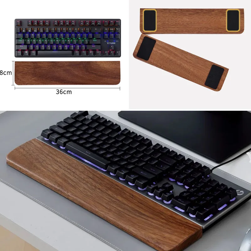 Teclado de madera maciza, repo - Gaming Keyboard Mouse Combo reseña y precio