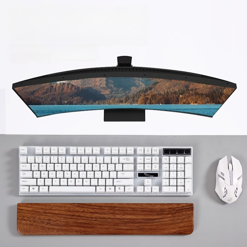 Teclado de madera maciza, repo - Gaming Keyboard Mouse Combo reseña y precio