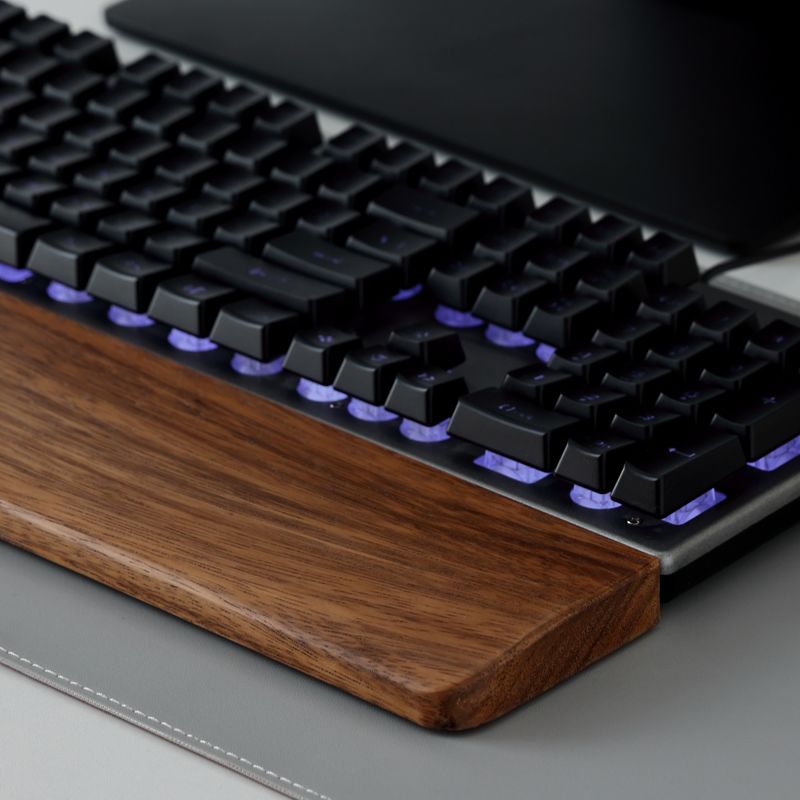 Teclado de madera maciza, repo - Gaming Keyboard Mouse Combo reseña y precio