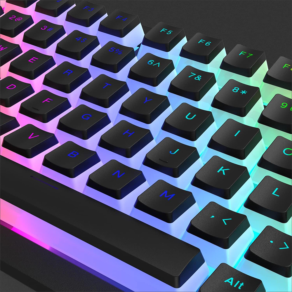 Teclas de pudín de 129 teclas, - Gaming Keyboard No Rgb reseña y precio