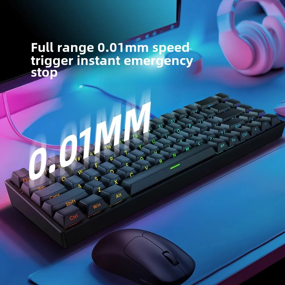 Mars 68 PRO teclado mecánico d - Gaming Keyboard Blue Switches reseña y precio