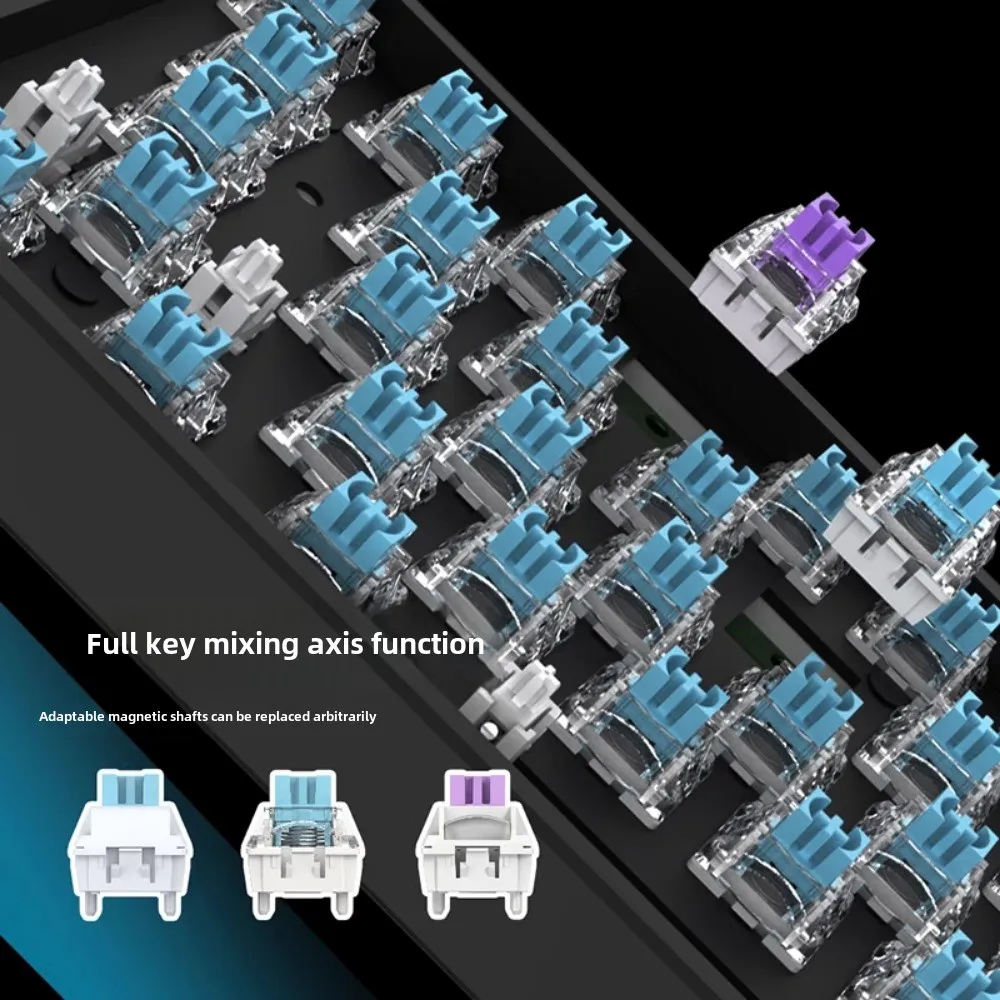 Mars 68 PRO teclado mecánico d - Gaming Keyboard Blue Switches reseña y precio