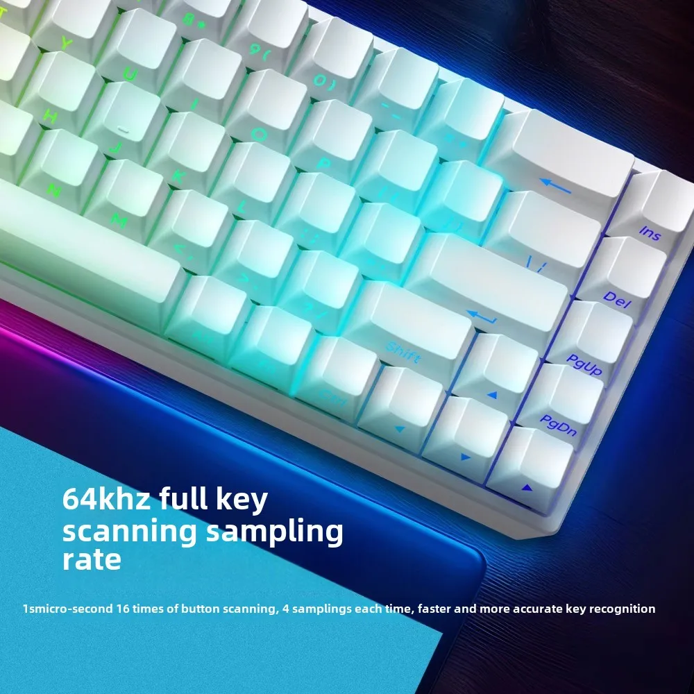 Mars 68 PRO teclado mecánico d - Gaming Keyboard Blue Switches reseña y precio