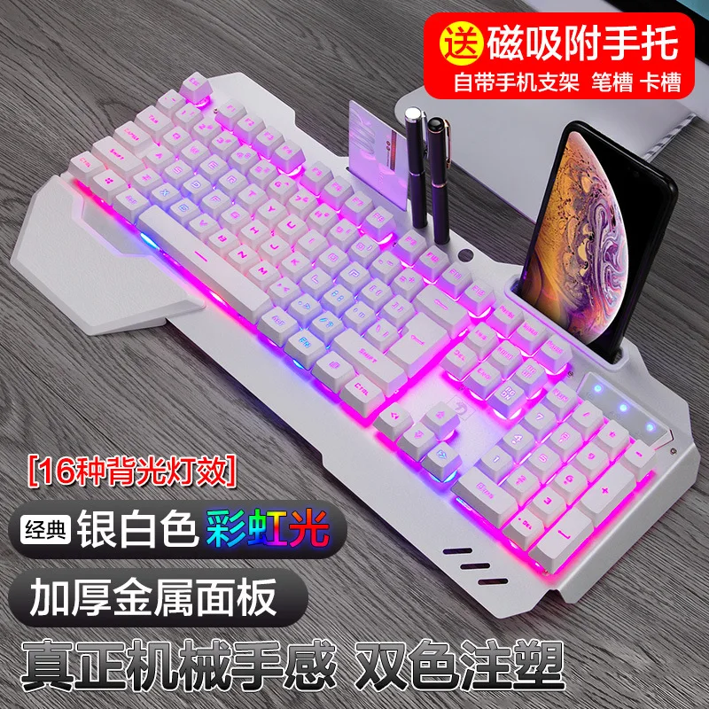618 teclado de sensación mecán - Keyboard Gaming Amazon reseña y precio