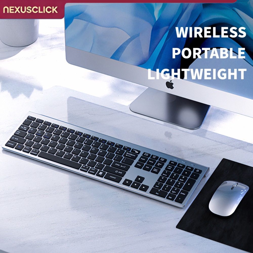 NexusClick Teclado inalámbrico - Gaming Keyboard And Mouse Combo Wireless reseña y precio