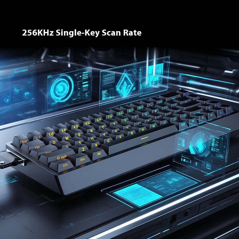 Teclado mecánico para juegos I - Gaming Keyboard Hall Effect Switches reseña y precio