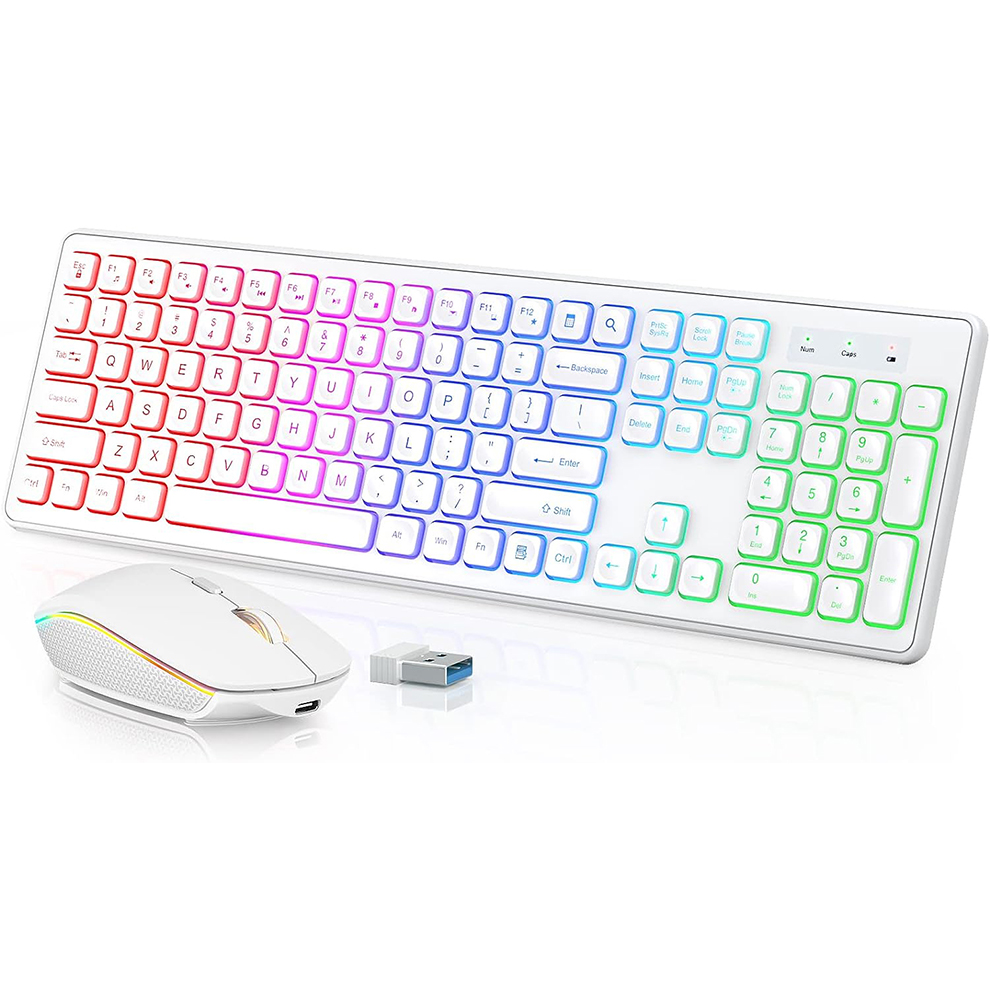 Teclado y ratón inalámbricos r - Gaming Keyboard And Mouse Combo Wireless reseña y precio
