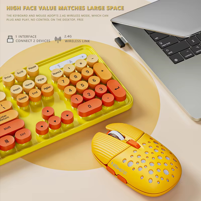 Combo de Teclado y Ratón Inalá - Gaming Keyboard And Mouse Combo Wireless reseña y precio